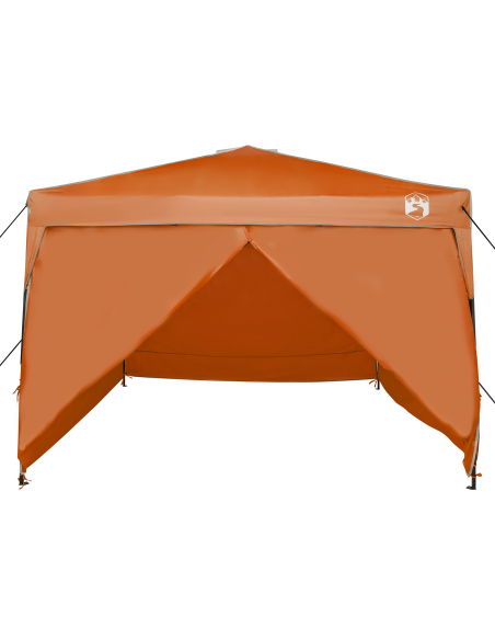 Tenda Gazebo Arancione 290 x 290 x 251 cm Tessuto