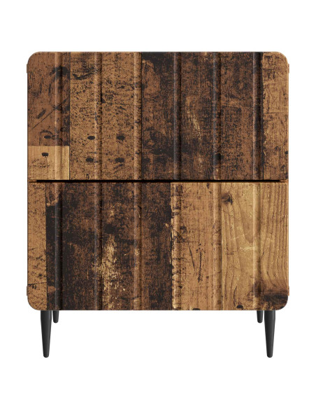 Armadio da Notte con cassetto Legno antico 43 x 34,5 x 49,5 cm