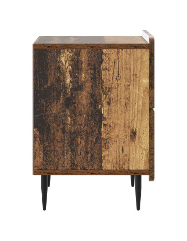 Armadio da Notte con cassetto Legno antico 43 x 34,5 x 49,5 cm