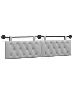 Testata appesa Grigio Nuvola 170 x 55 x 7 cm Tessuto 2