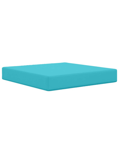 Cuscino per divano da esterno 2 pcs Turchese Poliestere