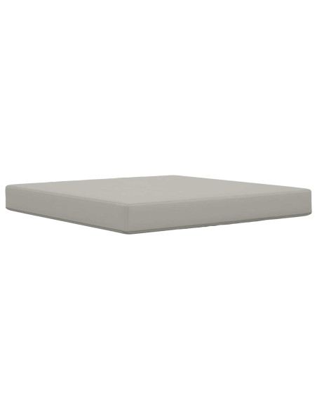 Cuscino per divano da esterno 3 pcs Grigio Poliestere