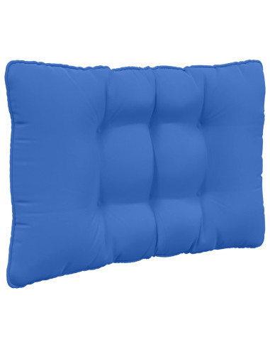 Cuscino per divano da esterno 3 pcs Blu Reale Poliestere