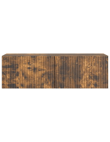 Mobile Porta TV da Muro Rovere Fumo 98 x 31 x 30 cm