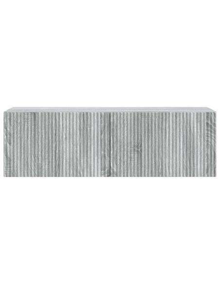 Mobile Porta TV da Muro Grigio Sonoma 98 x 31 x 30 cm