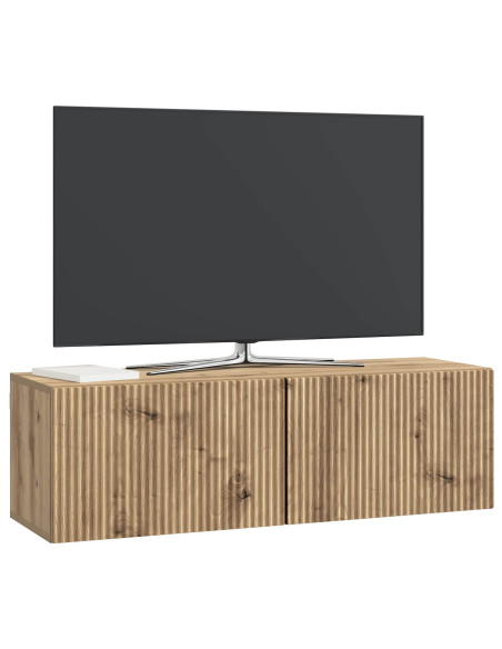 Mobile Porta TV da Muro Rovere Artigianale 98 x 31 x 30 cm