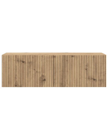 Mobile Porta TV da Muro Rovere Artigianale 98 x 31 x 30 cm