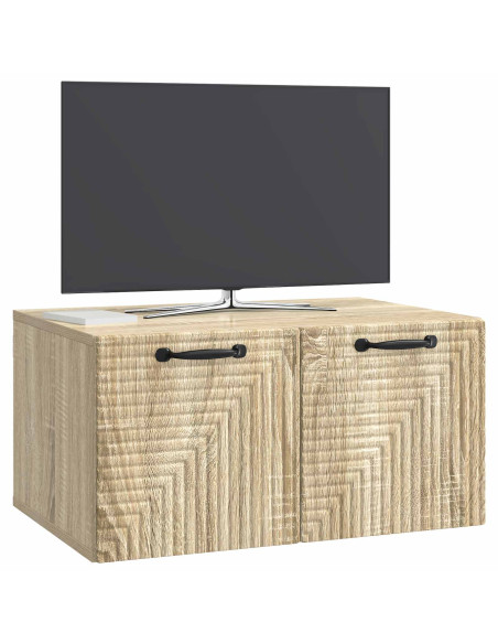 Mobile Porta TV da Muro Rovere Sonoma 59,5 x 41 x 30 cm