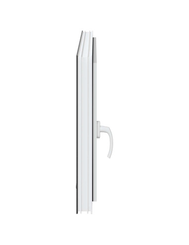 Finestra per Soffitta RISOR Antracite 100 x 50 cm PVC e Vetro