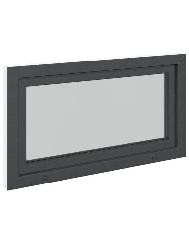 Finestra per Soffitta RISOR Antracite 110 x 70 cm PVC e Vetro