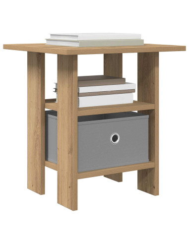 Comodino Rovere artigianale 41 x 40 x 45 cm Legno multistrato