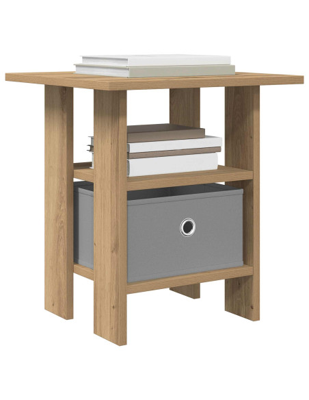 Comodino Rovere artigianale 41 x 40 x 45 cm Legno multistrato