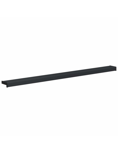 Soglia della Finestra Anthracite con Venatura di Legno PVC