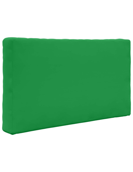Cuscino per divano da esterno 3 pcs Verde Poliestere