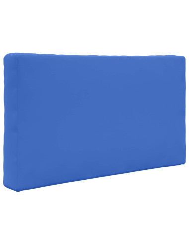 Cuscino per divano da esterno 3 pcs Blu Reale Poliestere