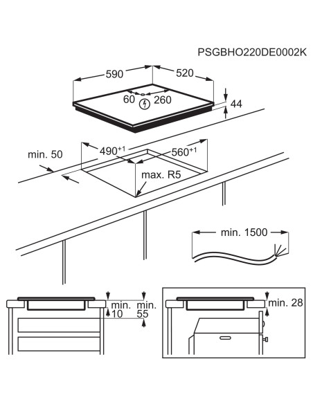 Electrolux EIV63443CT
