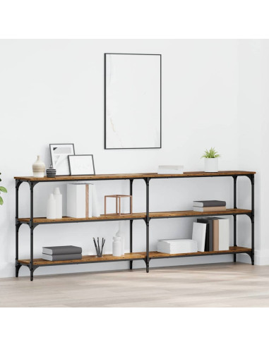 Tavolo consolle Legno vecchio 200 x 29 x 75 cm