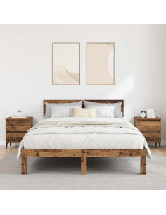 Armadio da Notte 2 pcs Legno vecchio 40 x 35 x 50 cm