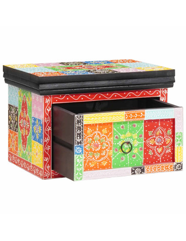 Armadio da Notte con cassetto 2 pcs Multicolore 40 x 30 x 28 cm