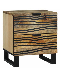 Armadio da Notte con cassetto Marrone 40 x 33 x 46 cm