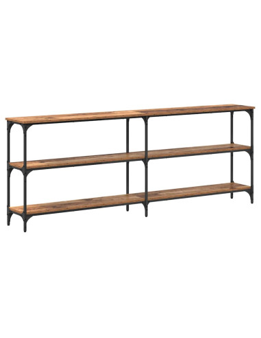 Tavolo consolle Legno vecchio 200 x 29 x 75 cm