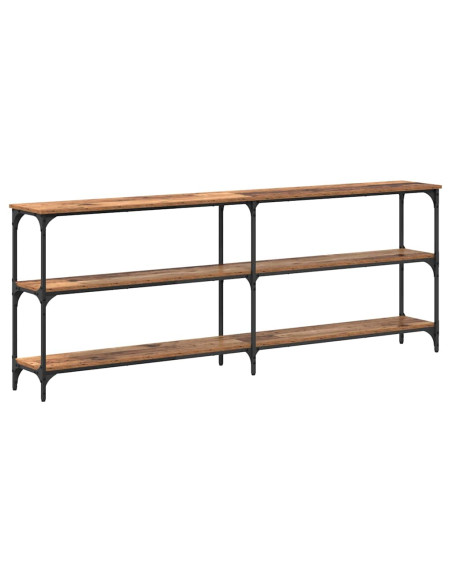 Tavolo consolle Legno vecchio 200 x 29 x 75 cm