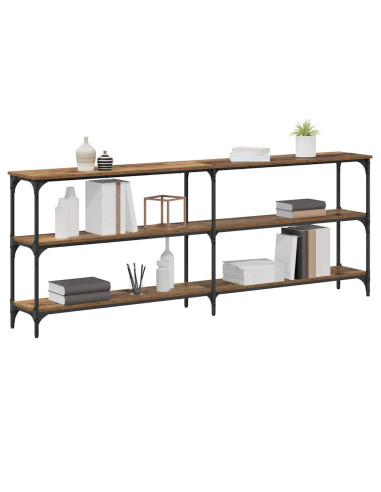 Tavolo consolle Legno vecchio 200 x 29 x 75 cm