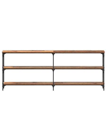 Tavolo consolle Legno vecchio 200 x 29 x 75 cm