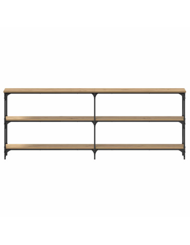 Tavolo consolle rovere artigianale 200 x 29 x 75 cm