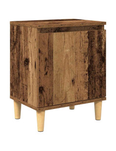 Armadio da Notte Legno vecchio 40 x 30 x 50 cm 2