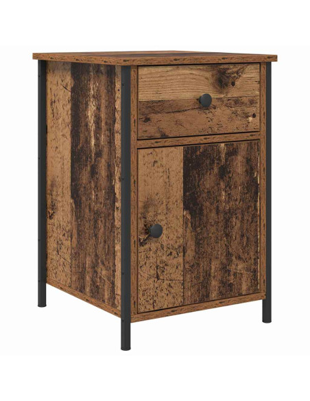 Armadio da Notte 2 pcs Legno vecchio 40 x 42 x 60 cm