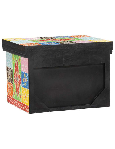 Armadio da Notte con cassetto 2 pcs Multicolore 40 x 30 x 28 cm