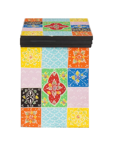 Armadio da Notte con cassetto Multicolore 40 x 30 x 40 cm