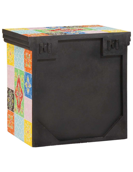Armadio da Notte con cassetto Multicolore 40 x 30 x 40 cm