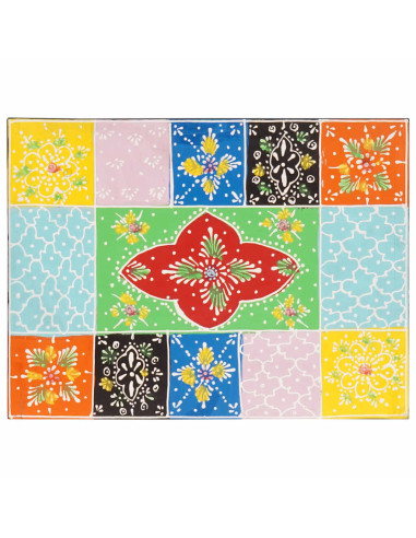 Armadio da Notte con cassetto Multicolore 40 x 30 x 40 cm
