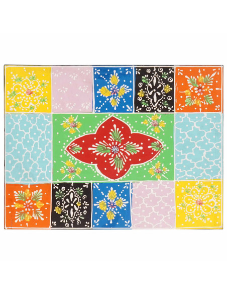 Armadio da Notte con cassetto Multicolore 40 x 30 x 40 cm