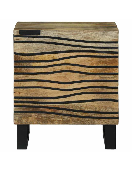 Armadio da Notte 2 pcs Marrone 40 x 33 x 46 cm