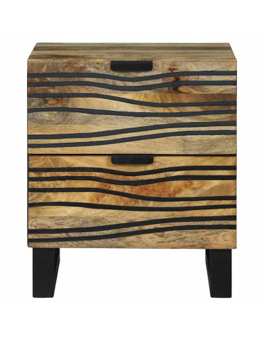 Armadio da Notte con cassetto Marrone 40 x 33 x 46 cm