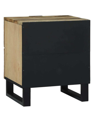 Armadio da Notte con cassetto Marrone 40 x 33 x 46 cm