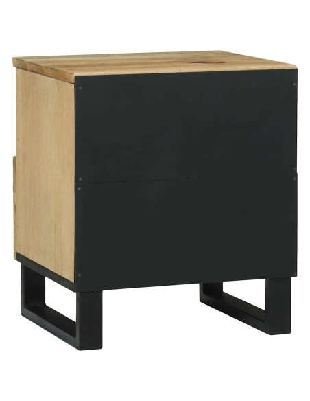 Armadio da Notte con cassetto Marrone 40 x 33 x 46 cm
