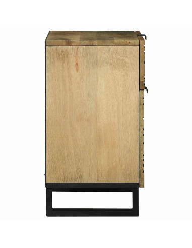 Armadio da Notte con cassetto Marrone 50 x 33 x 60 cm
