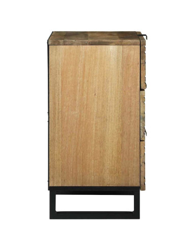 Armadio da Notte con cassetto Marrone 50 x 33 x 62 cm