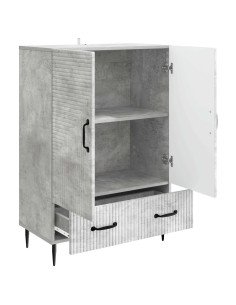 Credenza Grigio Cemento 66 x 34,5 x 95 cm Legno ingegnerizzato 2