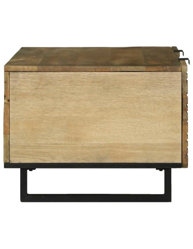 Tavolino da salotto Marrone e Nero 100 x 54 x 40 cm