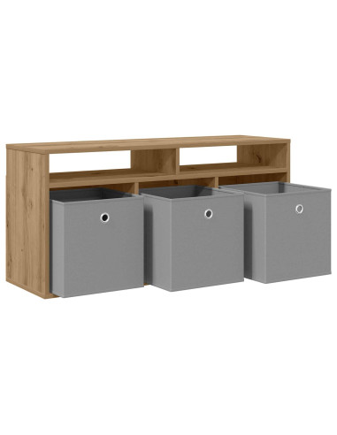 Lowboard con cassetto Rovere artigianale 102 x 32 x 48,5 cm