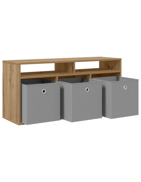 Lowboard con cassetto Rovere artigianale 102 x 32 x 48,5 cm
