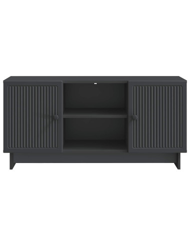 Mobile TV Nero 102 x 34,5 x 50 cm Legno multistrato