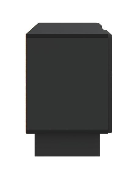 Mobile TV Nero 102 x 34,5 x 50 cm Legno multistrato