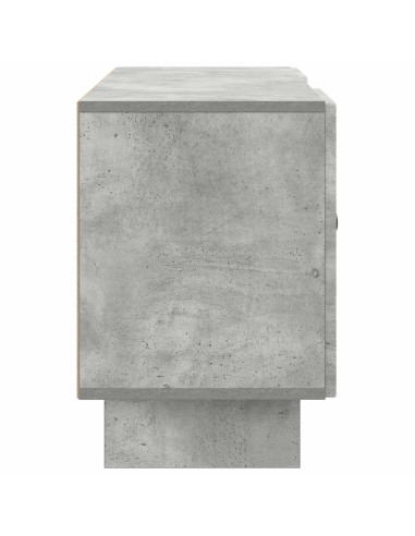 Mobile TV Grigio cemento 102 x 34,5 x 50 cm Legno multistrato