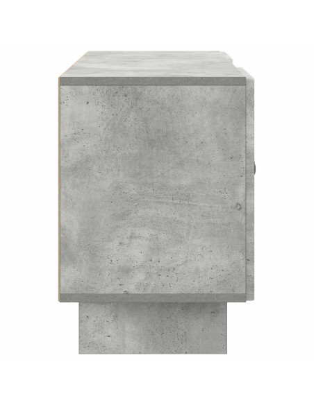 Mobile TV Grigio cemento 102 x 34,5 x 50 cm Legno multistrato